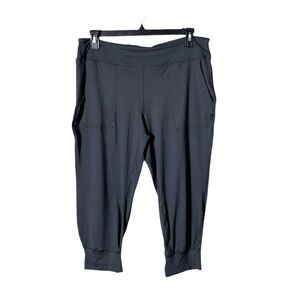 Leggings Depot Capris‎ Pants Size 2X Activewear Athleisure Pockets Workout Grey